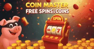 Coin Master free spins and coins reward screen