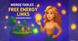 Collect merge fables free energy rewards in Merge Fables game