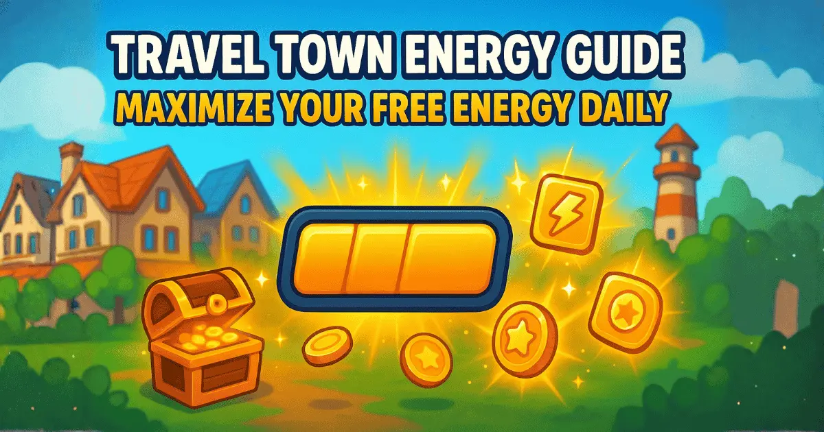 Travel Town Energy Guide Maximize Your Free Energy Daily